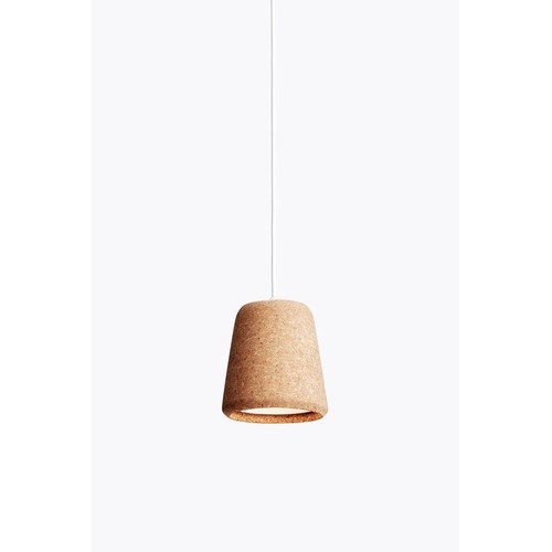 Outlet: Material Pendel Lampe Ø13 Til E14 i Glat Kork - New Works