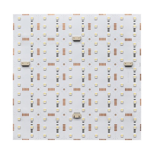 25x25 foldbart RGBW LED-ark RA95 15W - 24V DC, IP20