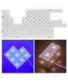 Foldbar LED Ark RGB+NW RA95 - 24V DC, IP20, 49x24, 45W