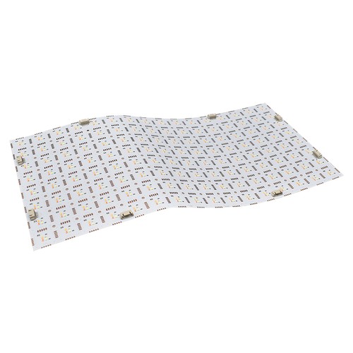 49x24 sammenleggbar RGB+NW LED ark RA95 - 45W, IP20, 24V