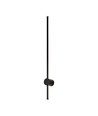 VT-11112 LED vegglampe 12W - 4000K, svart hus, IP65