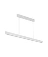 Vt-7-35 LED lampe 36W - lineær hengende opphengt, Samsung, diffusorplate type 3i1 hvit