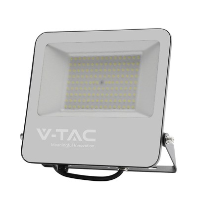 150W LED lyskaster, Samsung LED chip - 160lm/W, IP65, sort, nøytral hvit, utendørs