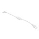 30cm Støpsel til 230V LED-strip (Slim COB) - Inkl. endestykke, 230V