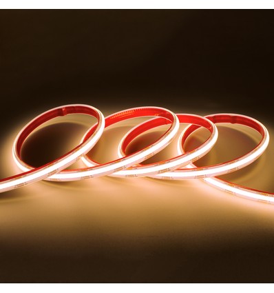 5m COB CCT LED-stripe RA90 - 20W/m, 24V, IP68, 576 LED per meter