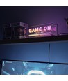 Game On neon skilt, LED lys - RGBIC, Bluetooth