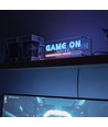 Game On neon skilt, LED lys - RGBIC, Bluetooth