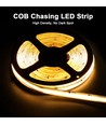 10W/m LED strip IC løpelys/running - 10m, løpelys, inkl kontroller, 120 LED pr. meter, 24V