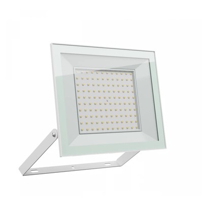 100W lyskaster - IP65, hvit, arbeidslampe