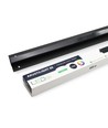 LED sort Troldtekt-skinne 60 cm - 30W, Akustilight, innfelt, 24V
