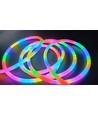 3m RGBIC Neon flex-slange - USB, IP20, komplett sett, vevd tau, Bluetooth App, fjernkontroll