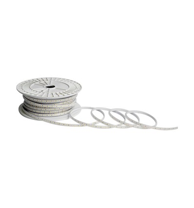 50m 10,5W/m LED strip, 3000K - IP65, 1000lm/m, 121 LED pr. meter, plug-and-play
