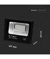 300W LED solcelle lyskaster - 4200lm, IP65, 6000K, inkl. solcellepanel og fjernkontroll