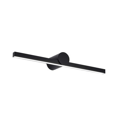 10W LED speillampe - 153lm/W, IP65, sort aluminium, 180° lysspredning