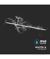 10W LED speillampe - 153lm/W, IP65, sort aluminium, 180° lysspredning