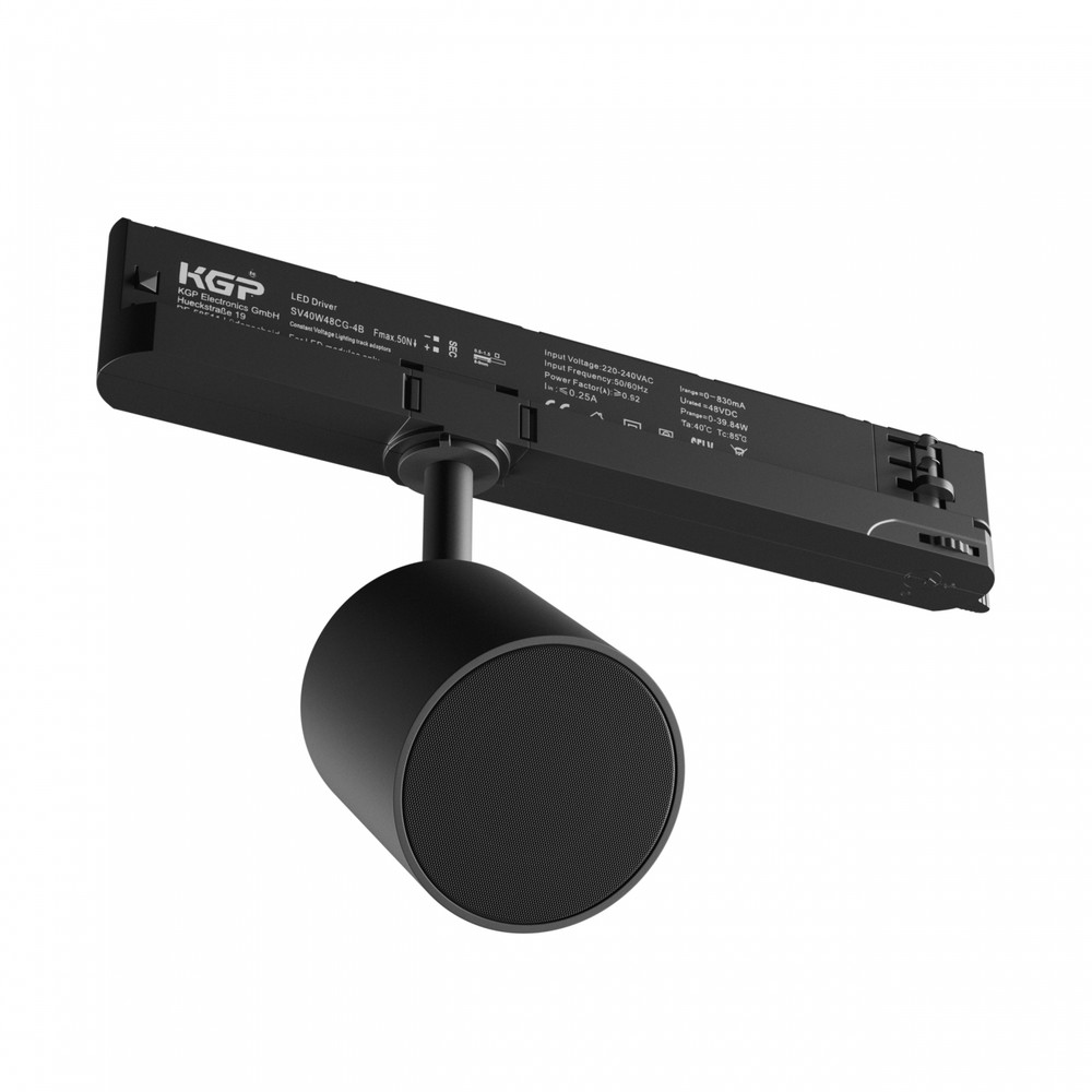 10W Høyttaler, 3-faset - Bluetooth, host-sub switch, sort, 230V