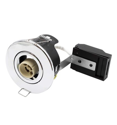 GU10 Downlight - Børstet stål, IP20