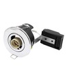 GU10 Downlight - Børstet stål, IP20