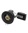 10 stk. GU10 Downlight - Sort, IP20