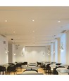 10 stk. GU10 Downlight - Satin nikkel, IP20