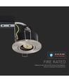 10 stk. GU10 Downlight - Satin nikkel, IP20