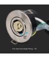 10 stk. GU10 Downlight - Satin nikkel, IP20