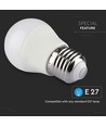5 stk. E27 5W Wifi LED-pære - G45, Tuya/Smart Life, fungerer med Google Home