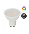 10 stk. Wifi LED-pære - 5W, Tuya/Smart Life, fungerer med Google Home, GU10 Spot