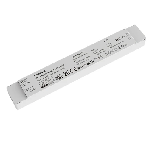 LEDlife rWave 150W dimbar strømforsyning - 24V DC, 6,25A, RF, push-dim