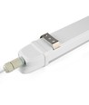 120cm 40W komplett LED-armatur - gjennomgangskoblet, IP65, 5000K