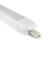 120cm 40W komplett LED-armatur - gjennomfortrådet, IP65, 5000K