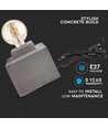 Ø160 VT-7160 bordlampe - betong
