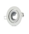 GU10 / MR16 Downlight - Uten lyskilde og sokkel, rund, vippbar, hvit, Hull: Ø9,3 cm