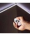 4-soners RF fjernkontroll til LED strips - 2.4GHz, rekkevidde opptil 30m, hvit, 4 soner