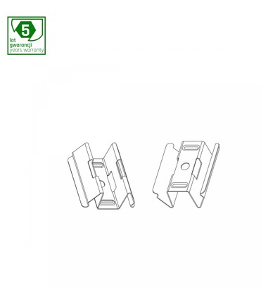 Monteringsbrakett for LED-paneler - 2 stk