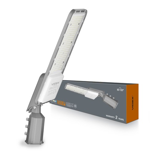 150W LED gatelampe - 110lm/W, IP65, 5000K, utendørs, 15.000lm