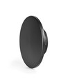 Dome 12W rund LED vegglampe - IP65, CCT, sort