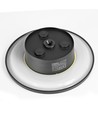 DOME vegglampe 12W - CCT, IP65, sort