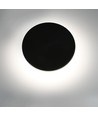 LED veggmontert lampe 12W - IP65, varm hvit / nøytral / kald, svart