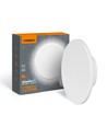 Dome 12W rund LED vegglampe - IP65, CCT, hvit