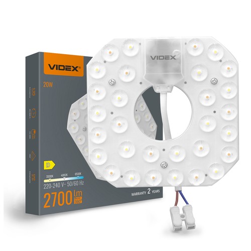 LED-modul 20W - varm, nøytral og kald hvit