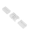 Vanntett skjøtestykke til LED-strip - 8mm, ensfarget, IP68, 5V-24V, til SMD og COB