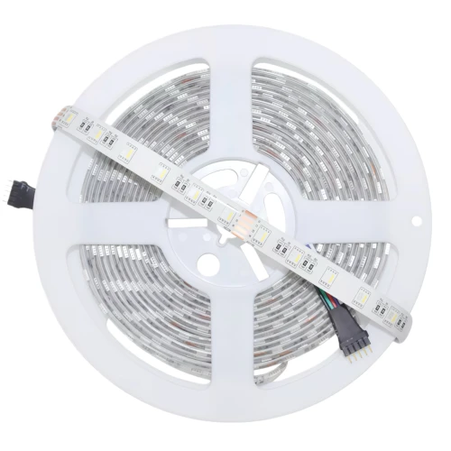 12W/m RGB+WW LED strip - 5 meter, IP65, 60 LED per meter, 24V