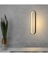 13W designer LED plafond - 1500lm, sort metall, varm hvit, inkl. lyskilde