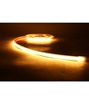 Baderomsstrip, 12W/m 2m vanntett - 2 meter ledning, 24V, COB LED