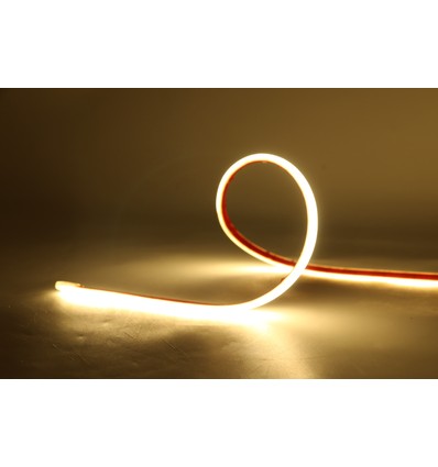 Baderomsstrip, 12W/m 2m vanntett - 2 meter ledning, 24V, COB LED