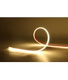 Baderomsstrip, 12W/m 5m vanntett - 2 meter ledning, 24V, COB LED