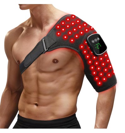 Vitality lysterapi-bind til skulder - Infrarød, med batteri