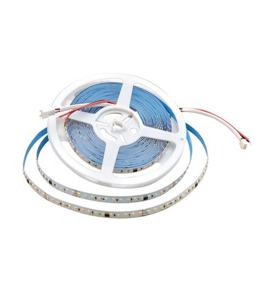120 VT-2835 LED løpende lyslist 10W/m - 24V, 6500K, IP20, (10m/rull)