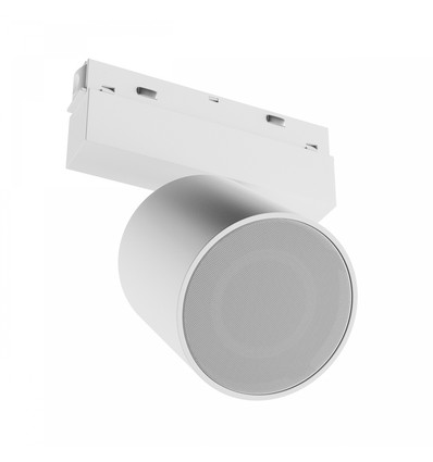 10W Bluetooth-høyttaler til Shift-system - 48V, Hvit, Bluetooth 5.4, IP20
